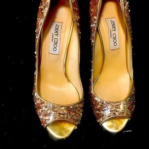 Jimmy choo golf shoes open toe 39.5